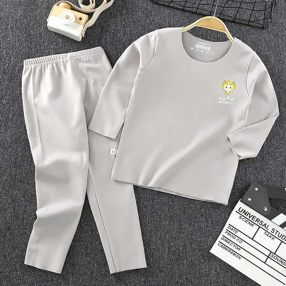 Children's wear autumn new set girls' casual Velvet Pants long sleeve two piece set