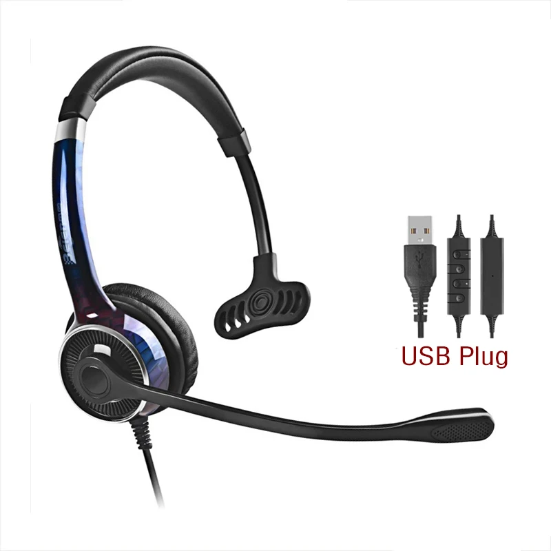 

Wholesale Call Center Headset Hoofdtelefoon Fone de Ouvido Casque Auriculares Audifonos Cuffie Suppliers With Noise Cancel Mic
