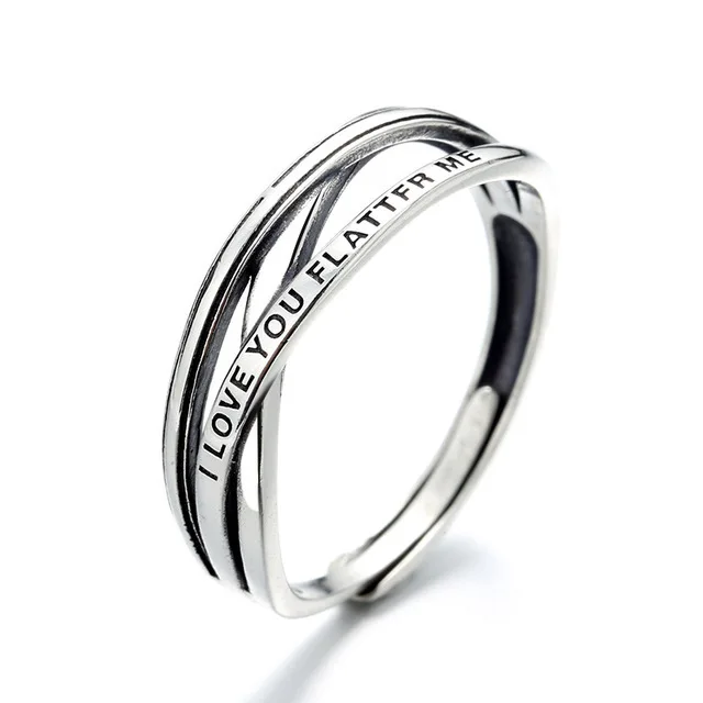 

Free shipping sterling silver stackable ring for promise rings and silver 925 rings