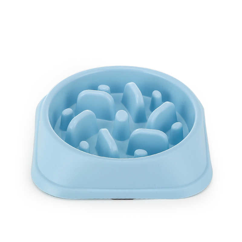 

Custom Plastic Slow Feeder Bowl For Dogs, Blue/green/pink