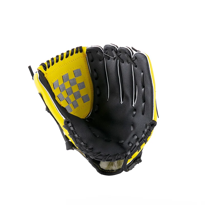 

Baseball Bat Gloves Adult Kids Thick Imitate Cowhide Glove Outdoor Sports Softball Practice Baseball Gloves Size, Customized color