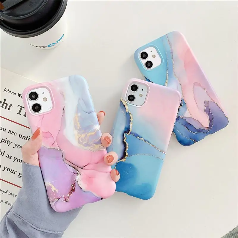 

Custom Printed IMD Protective TPU Phone Cover for iPhone 12 Women Matte Cell Phone Cases for iPhone 11 12 Pro X Xr Xs Max Case