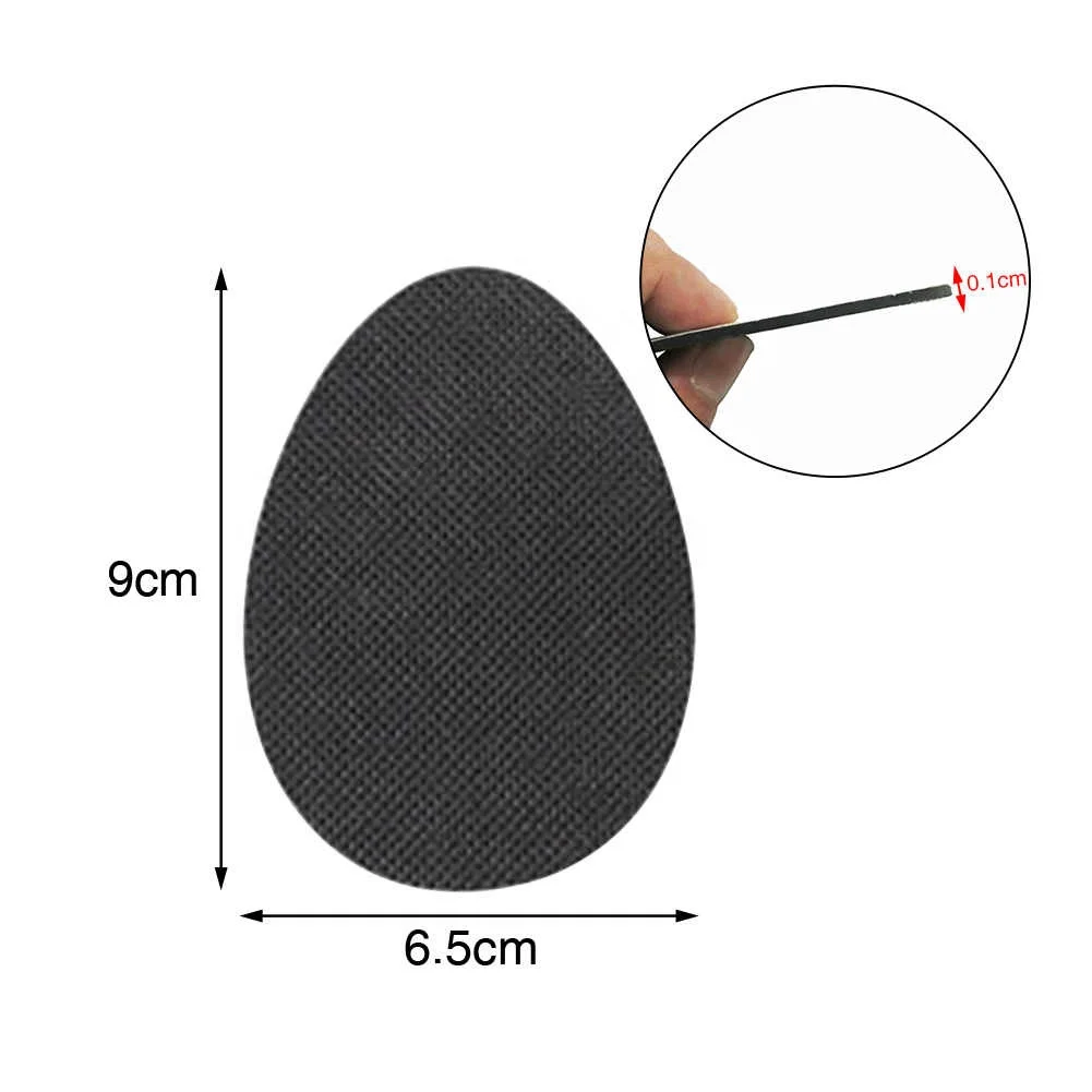 

3pairs Sticker Grips Non Slip Forefoot Rubber High Heels Shoe Sole Pads Insert Durable Self Adhesive Outsole Protector Cushion