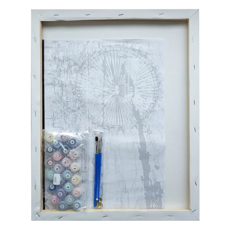 
Ballet performance diy painting by numbers 40*50hand-painted the living room decorative painting 