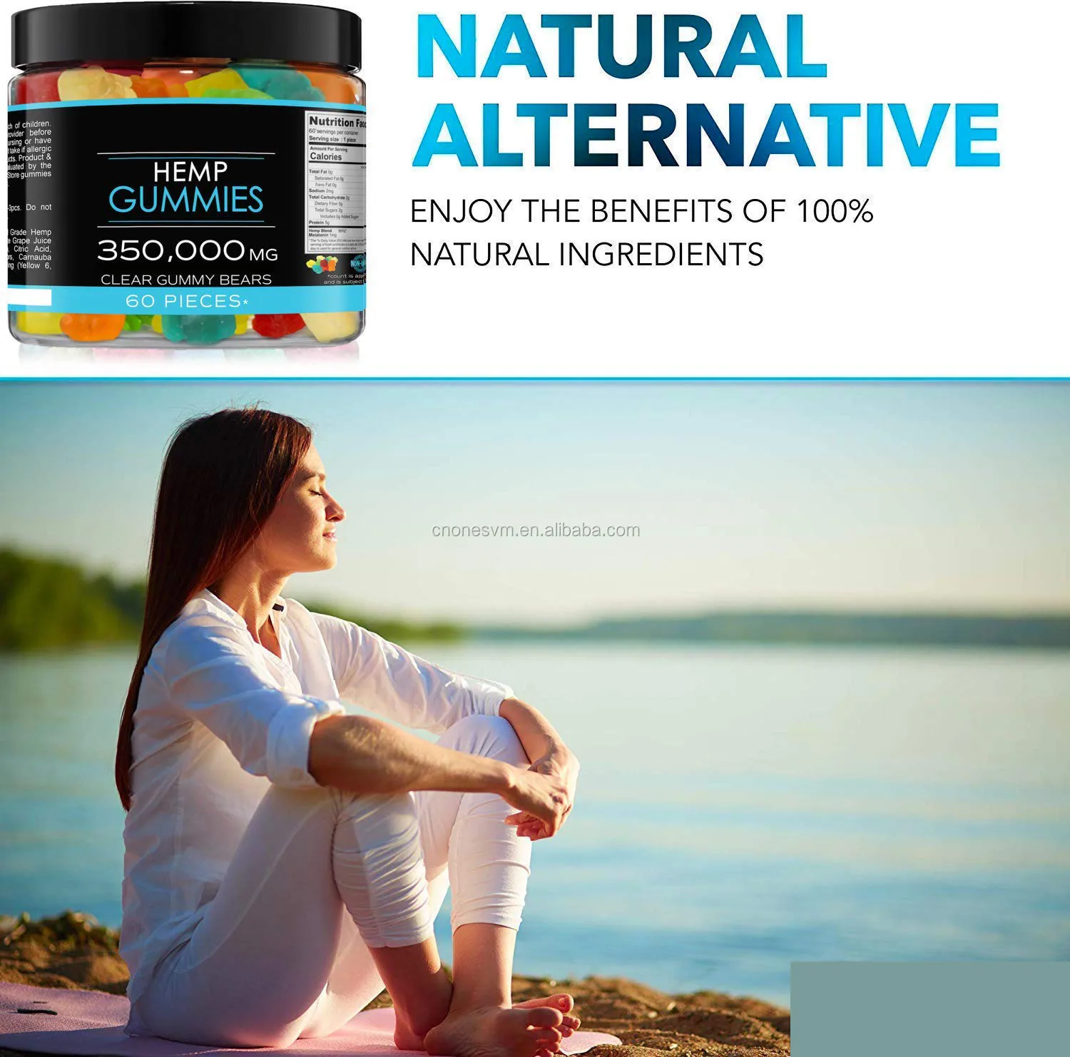 high quality & best price hemp extract gummies with oem design