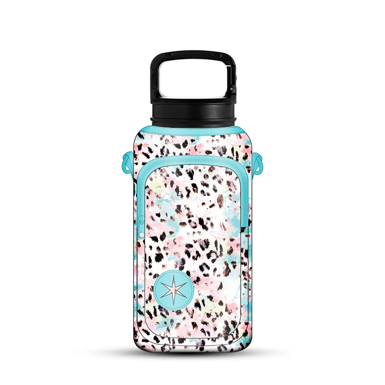 

Amazon top seller Manufacturer Wholesale Custom Logo Plastic Travel Drink Feeder Portable Food Pet Dog Water Bottle, Customized color