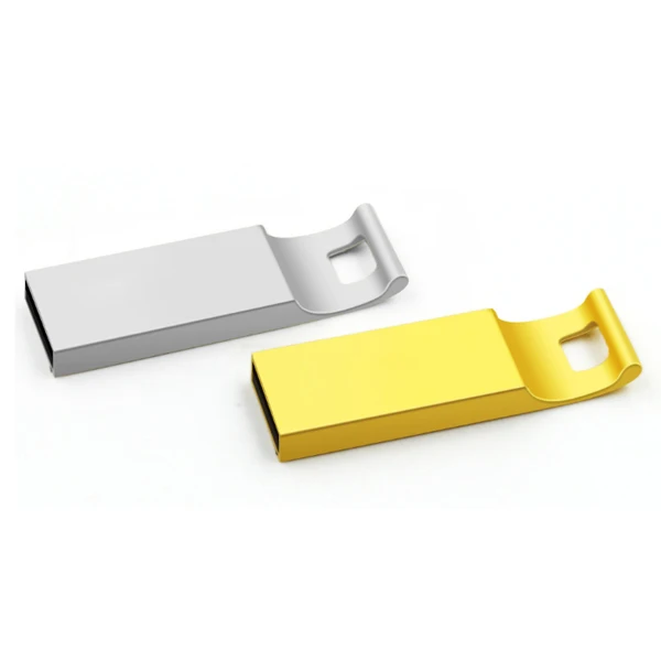 

New Waterproof Mini Golden Silver Metal Thumb USB Flash Drives 4GB 8GB 16GB Memory Stick With Custom Logo