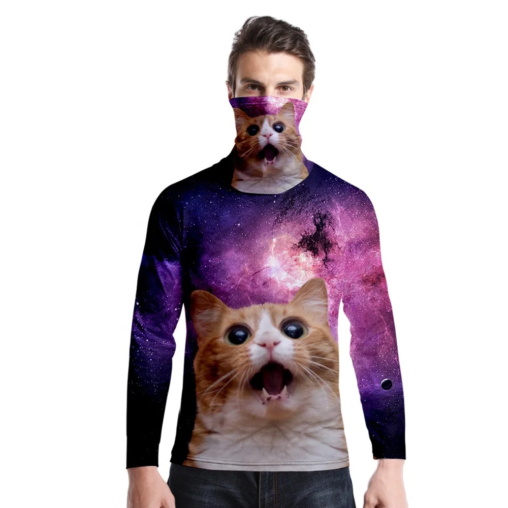 

Factory directly sale breathe protected animal printed hoodie shirt