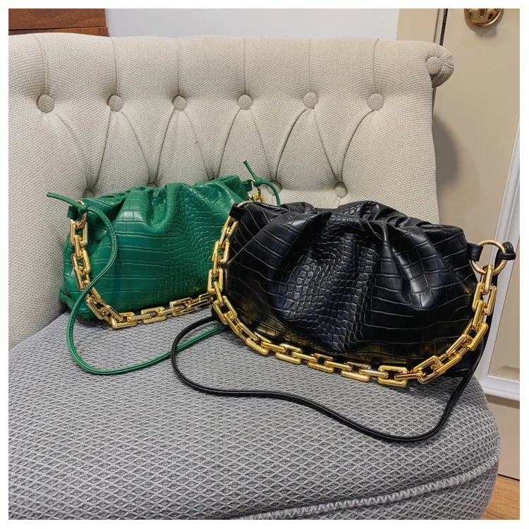 

2021 Famous brands cloud handbag manufacturer customize lady handbags luxury designer women bag leather handbag, 9 colors
