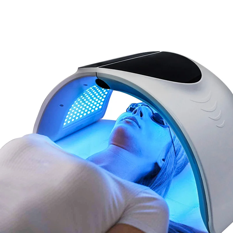 

Wholesale 4 Colors PDT Led Photon Infrared Cabin Skin Care Face Mask PDT Omega LED Light Therapy Machine for Whitening