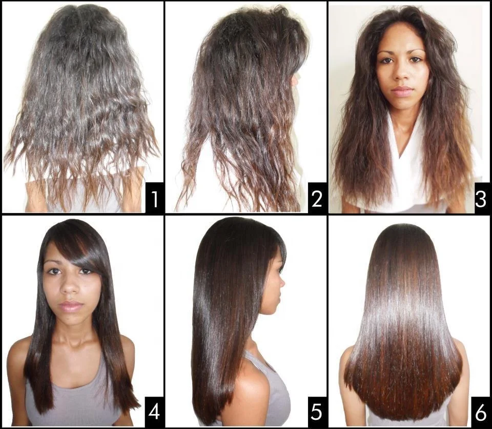 Нет эффекта от бразильского выпрямления волос