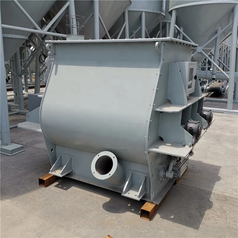 
Twin Shaft Non-Agravic Paddle Mixer for Dry Mortar, Tile Grout, Building Materials 