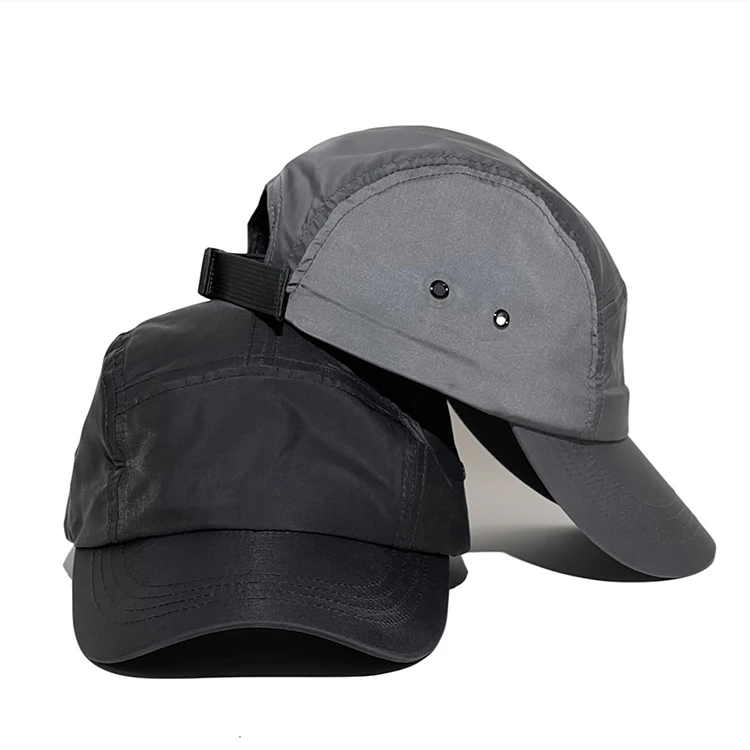

UV-proof unconstructed 5 panel waterproof mens running hats dry-fit sport baseball cap