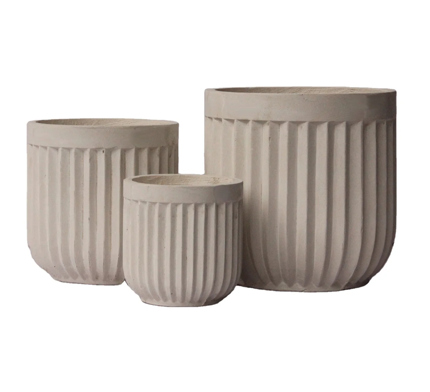 

Good price round concrete planter flower pot for wholesale