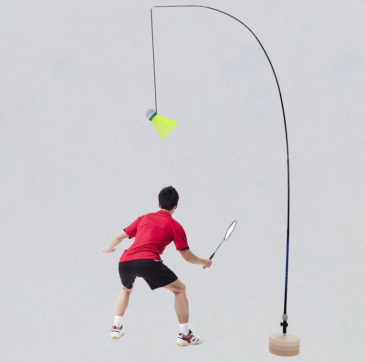 

Singles hanging trainer swing ball power badminton trainer