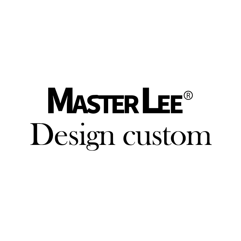 

Masterlee private logo design hair brush color customize brushes with box