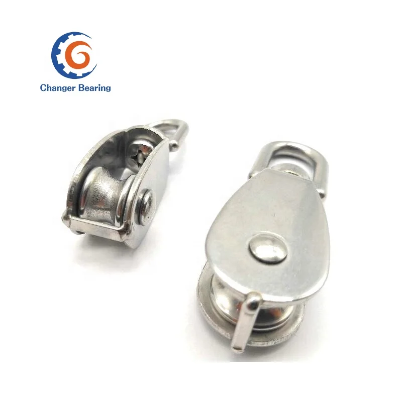 

Stainless Steel SS304 M25 Hardware Rigging wire rope block pulley