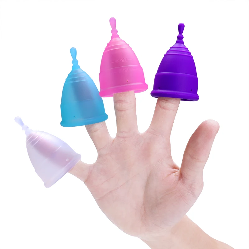 

Wholesale Lady Organic Copa Menstrual Wash Cleaner Packaging Reusable silicone Menstrual Cup