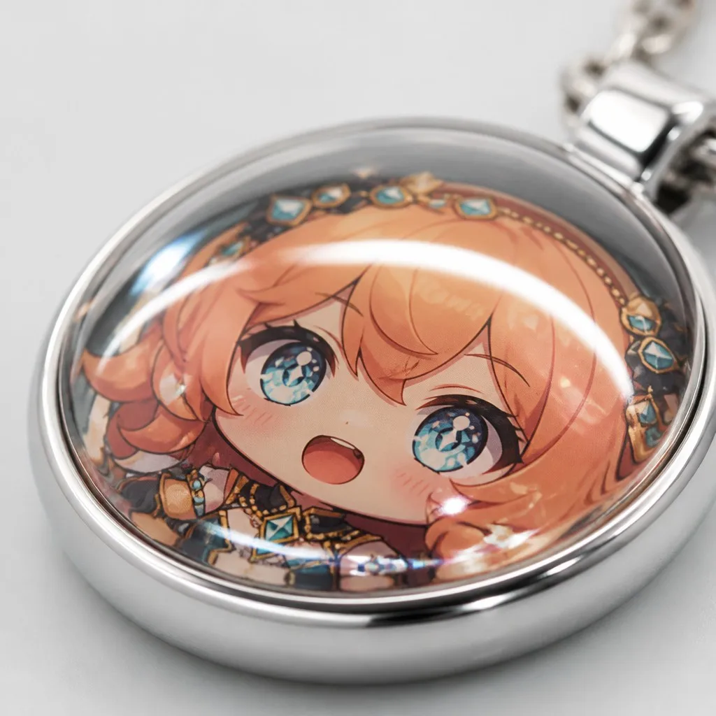 Convex Optical Glass Cabochon Dome Detail
