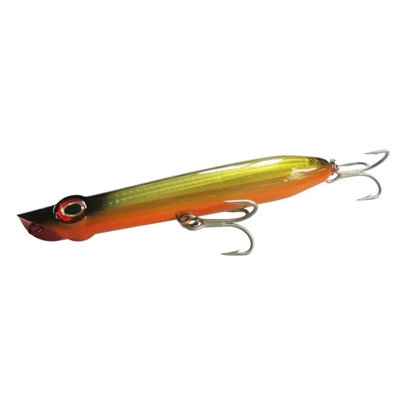 

Classical freshwater fishing pencil popper lures hard wobbler saltwater bait, Various colors