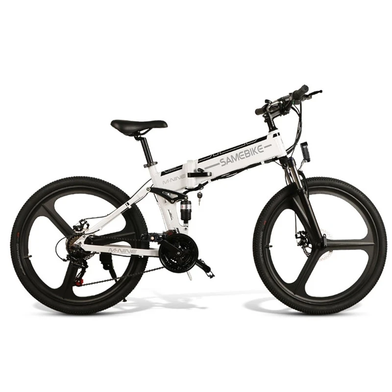 

Samebike LO26 26 inch Folding Smart Moped Electric Bike Power Assist Electric 48V 350W Motor 10.4Ah E-Bike for Outdoor Travel, Black ...customizable