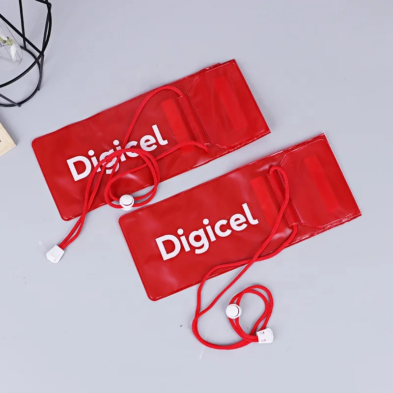 

Beach Swimming Drifting Sealed PVC Transparent Waterproof Mobile Phone Bag, Customized color