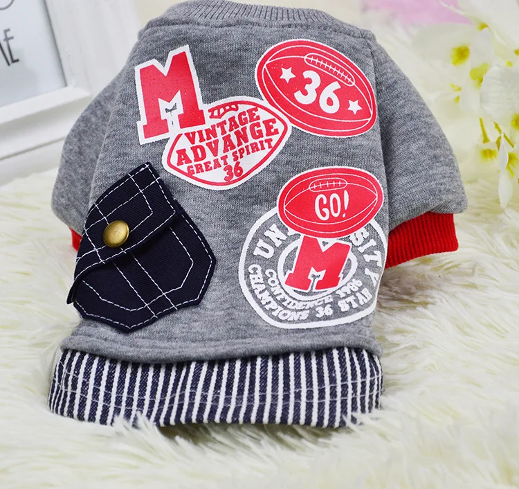 

New wholesale winter plus velvet warm soft winter pet sweater pet clothes