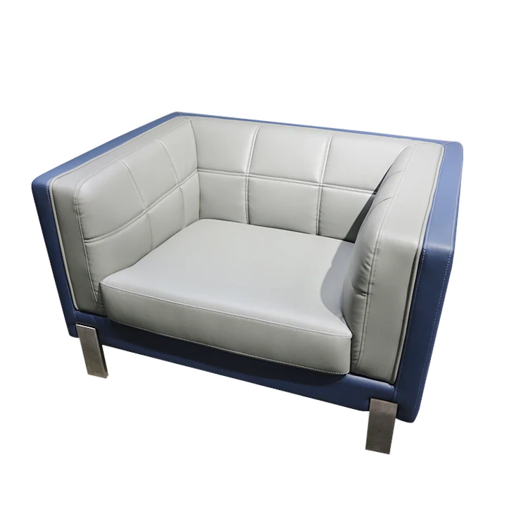 
Newest Modern design leather sofa office chair Customization Colourful office reception sofa 