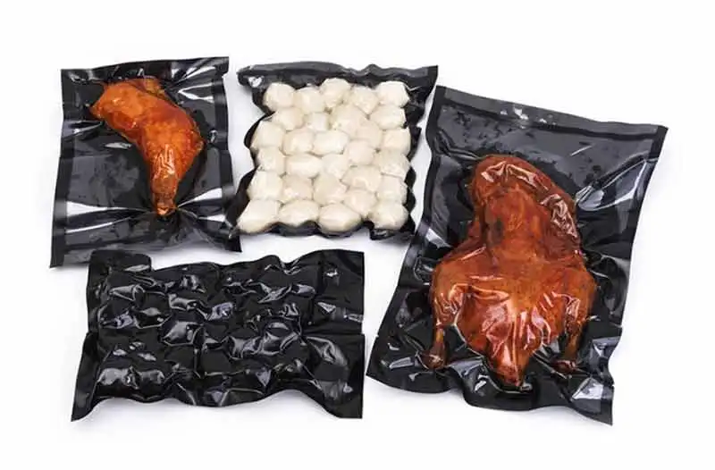 Black Nylon Sausage Ham Sausage Extraction Compression Sealed Fresh