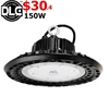 UFO LED 150W 100w 200w Dimming/Motion sensor/DALI dimmable 347V 480V UFO LED high bay DLC cETL