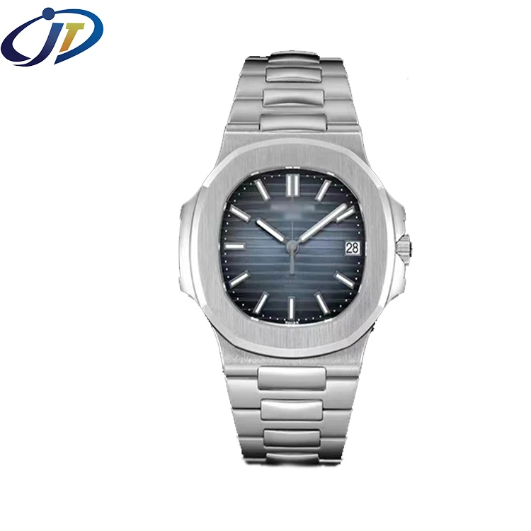 

PPF 1V1 Rose sliver 40mm Strap Luxury Sporty Elegant Nautilus 5711 324 S C Movement Original patek philipp man montre watch