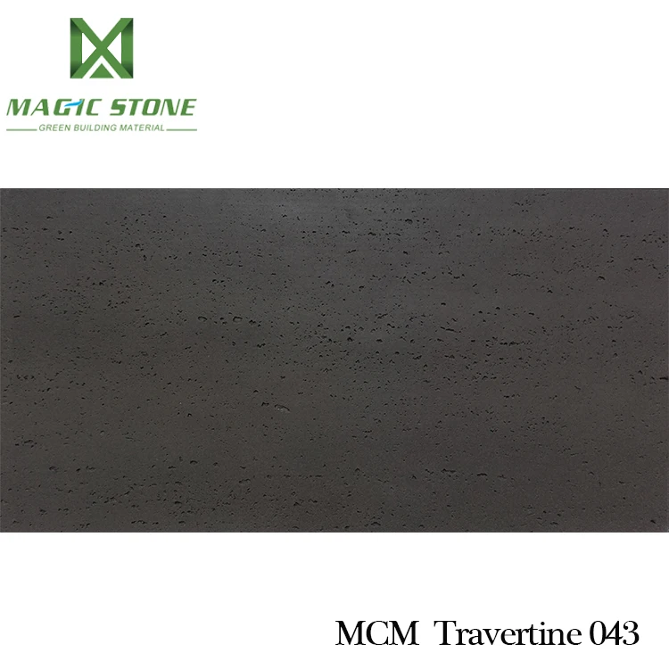 Breathable decorative material freeze-thaw resistance travertine exterior wall natural stone