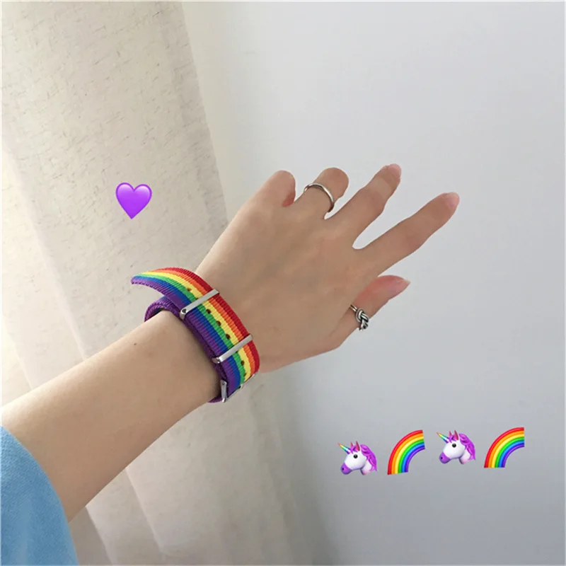 

Daisy Strap Bracelets for Girls Boys Rainbow Wristband Women's Bracelet Cotton Linen Adjustable Charm Straps Couple Jewelry