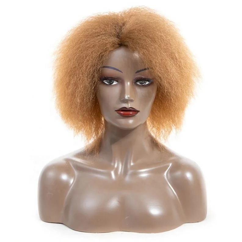 

Afro Fluffy Short Wig Small Curly Women's Headgear, Picture