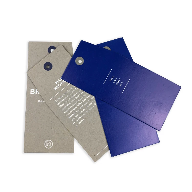 

China Factory Seller Hair Extensions Hang Clothing Tag String Die-Cut Hangtag With Wholesale Price, Cmyk