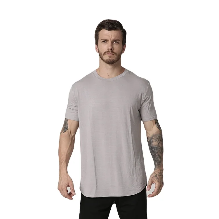 

slim fit super soft mens viscose slub t-shirt wholesale