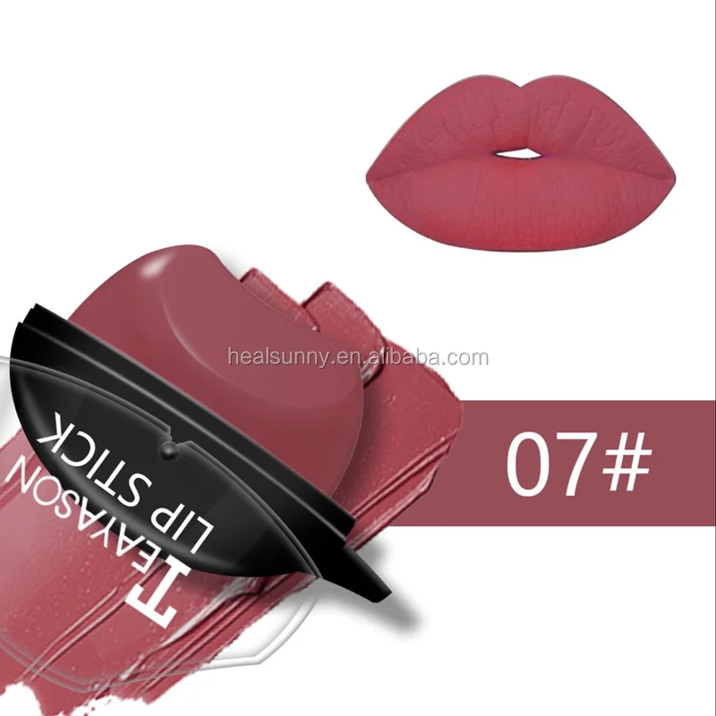 

Custom hot selling 12 colors mouth shape lipstick matte innovation waterproof long lasting lipstick