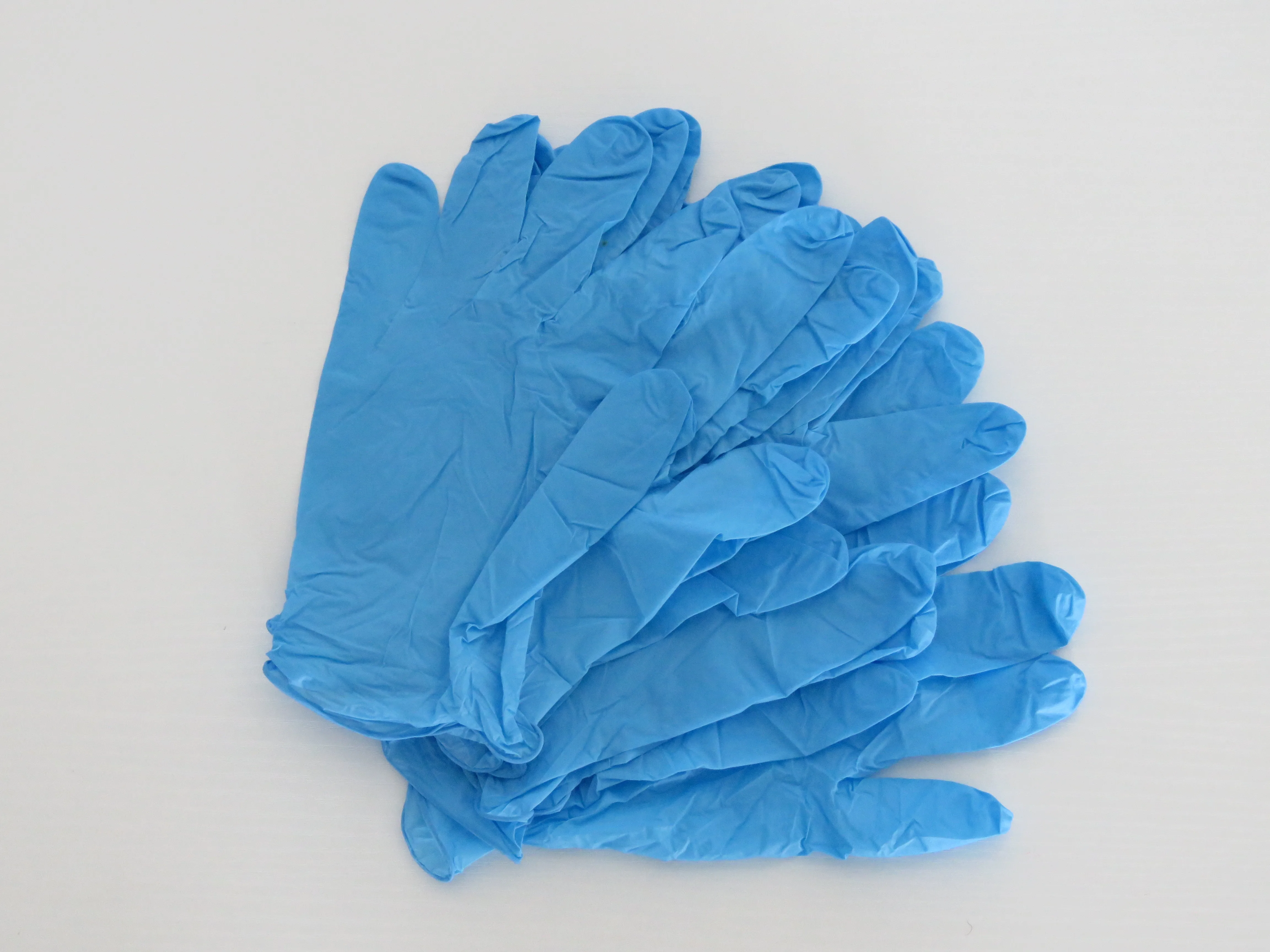 
Wholesale Blue Nitrile Gloves Powder Free Non-Medical Nitrile Gloves With High Quality Disposable NItrile gloves 