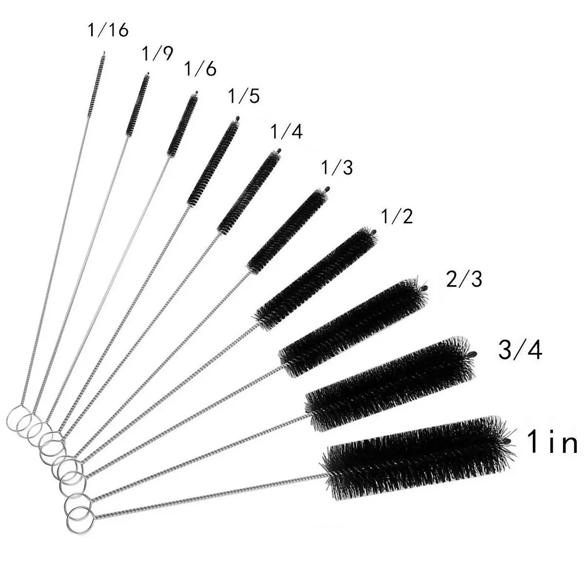 

Glassware Kettle Teapot Stainless Steel Nylon Pipe Test Tube Straw Cleaner Brush, Straw Cleaning Brush