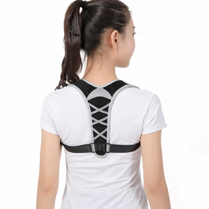 

New Design Back Belt Support for Men Leather Orthopedic Posture Corrector Better Back Correct Back Posture While Sitting