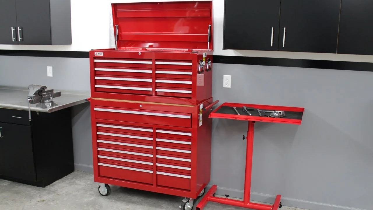 China Factory Super Wide 13 Drawers Auto Repair Workshop Garage Storage Metal Tool Cabinet on Wheels factory