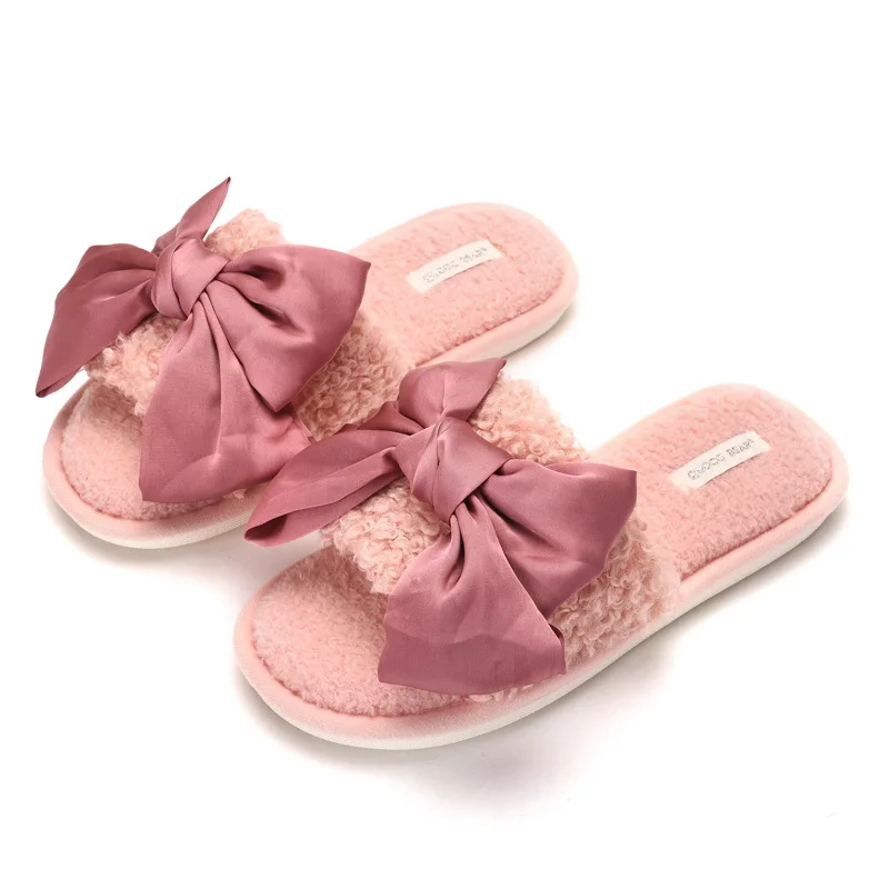 

Winter Cotton Couple Warm Soft Home Slippers Women Shoes Comfortable, Pink,green,grey,yellow,beige