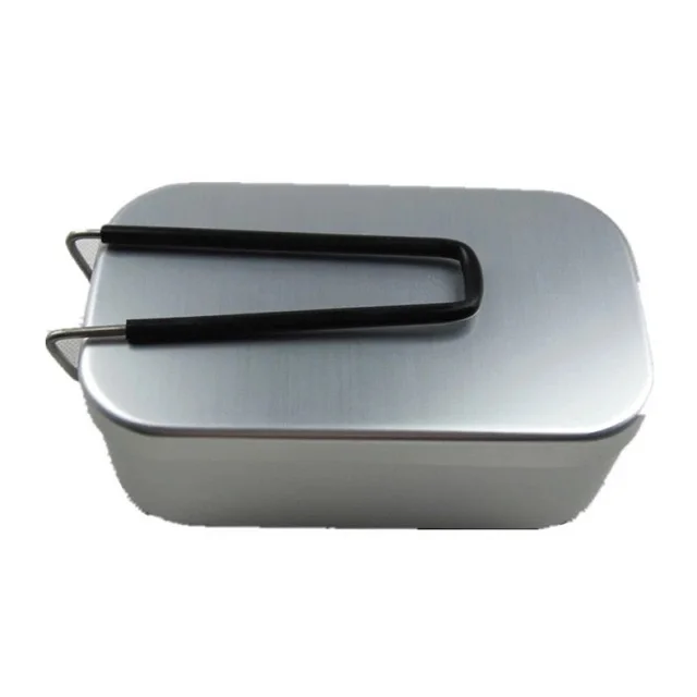 

Oxide wholesale aluminum alloy travel with lid cooking belt handle small thick lunch box