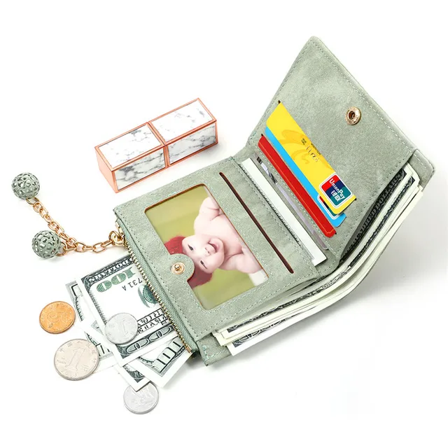 2020 Novo POLO de VICUNHA Marca Carteira Atacado Fosco PU Couro Titular do Cart&atilde;o Carteira das Mulheres monederos mujer par&aacute;