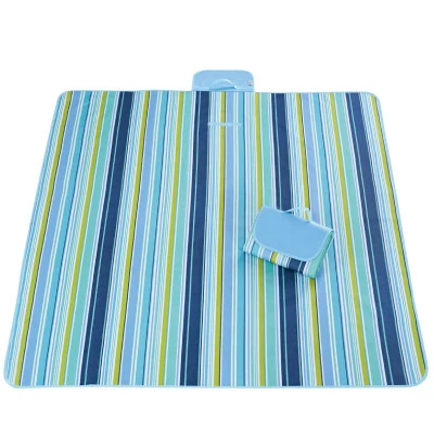 

Outdoor Picnic Blanket Foldable Extra Large Sand Proof Waterproof Portable Plastic Beach Mat, Blue, red, black, yellow, green