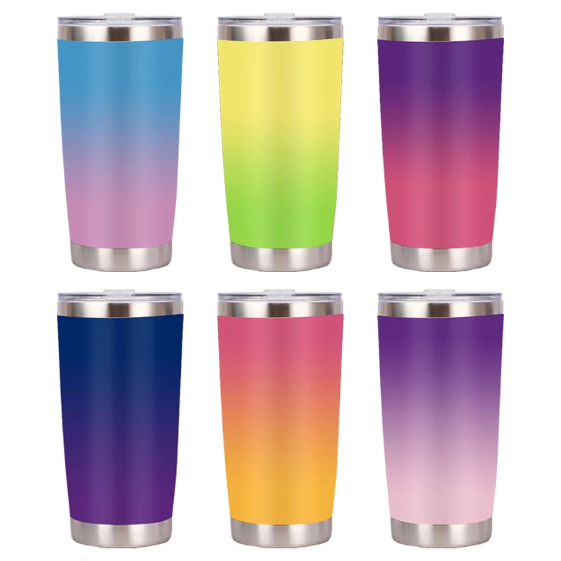 

WeVi Hot sale 20oz vacuum double wall stainless steel insulated coffee tumbler with lid, Customized color