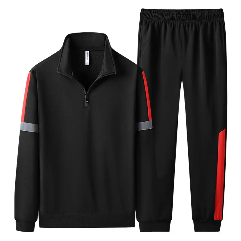 

The New Listing OEM Mens Jogging Suits Wholesale Jogging Sportswear Tracksuit With Side, Picture shows