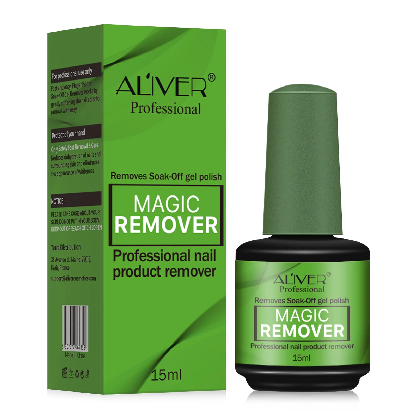 

Hot Sale Magic Remover Gel Nail Polish Remover Nail Art Beauty
