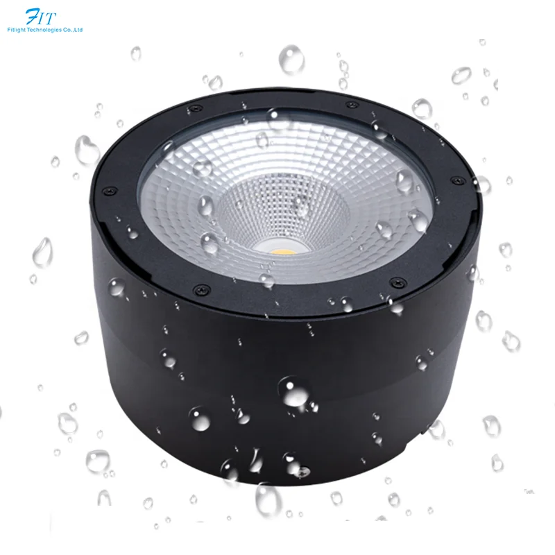 Factory aluminum 70w ip65 waterproof decoration led surface mounted down light
