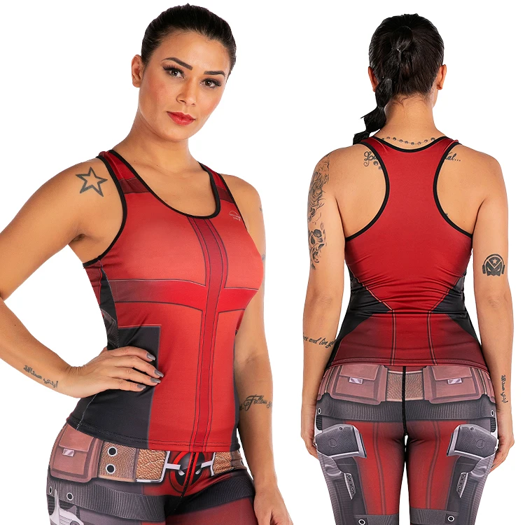 

Wholesale running sport tshirt women customized logo sports wear tank top
